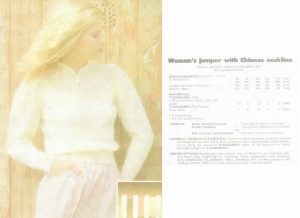 Thorobred Naturally - jumper with chinese neckline