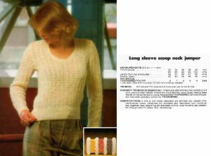 Thorobred Naturally - long sleeve scoop neck jumper