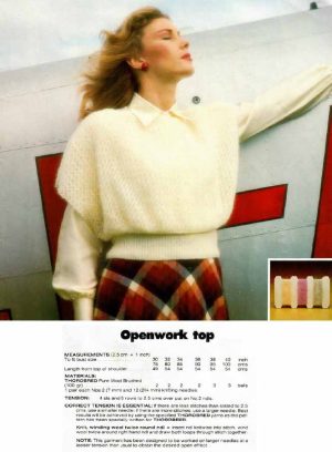 Thorobred Naturally - openwork top