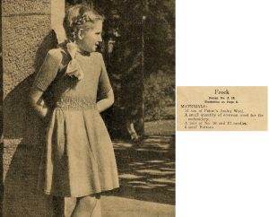 Childrens Knitwear No 3 - Frock A 28