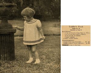 Childrens Knitwear No 3 - toddlers Frock A 38