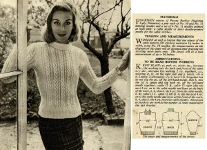 Womans Weekly Knitting of the year - a new husky jersey