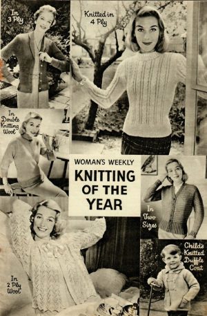 Womans Weekly Knitting of the year - front cover