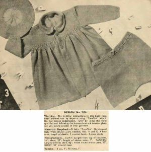 Woolworths Economy Knit Book 30 - design 3196