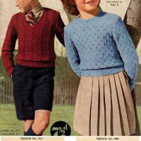 Woolworths Economy Knit Book 30 - design 3711 and 3689