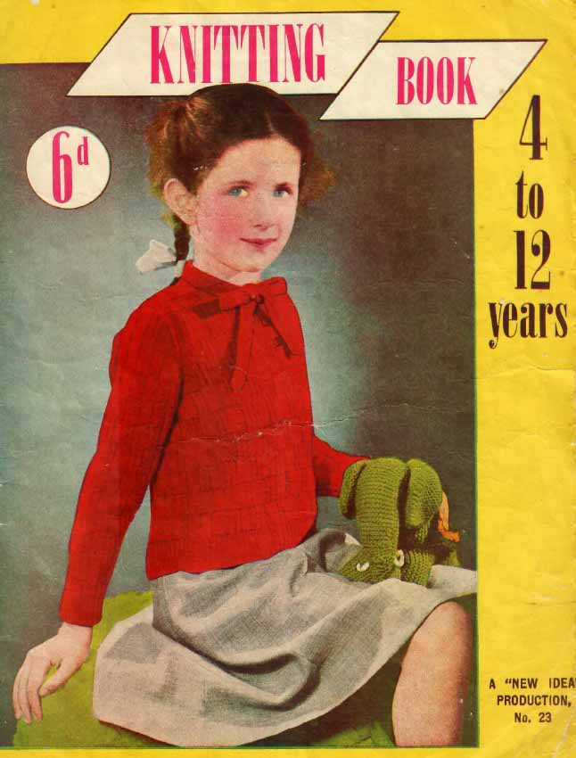 New Idea 23 - 4 to 12 years - product image - front page