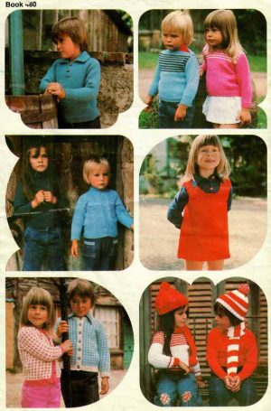 Patons Totem 480 - 11 childrens designs - back cover