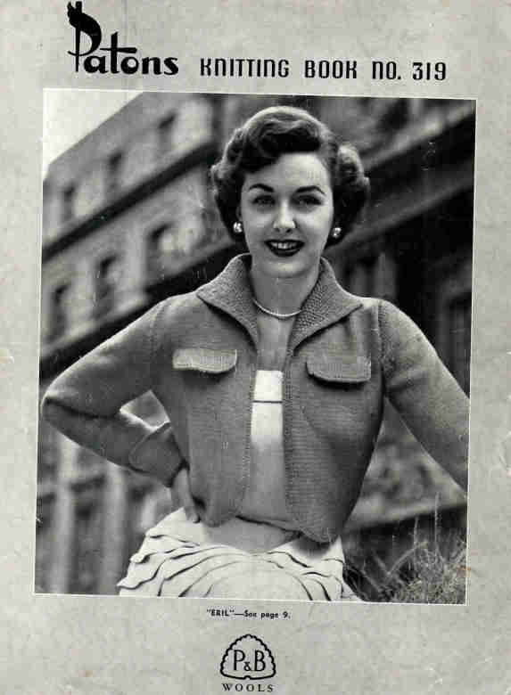 Patons KB 319 - Eril - Back Cover