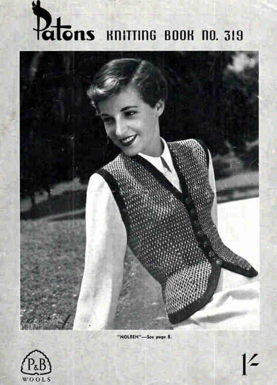 Patons KB 319 - Noleen - Front Cover