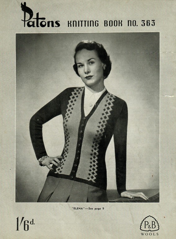Patons KB 363 - back cover - elena