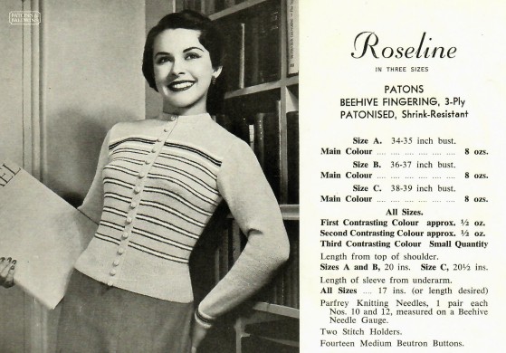 Patons KB 371 - roseline