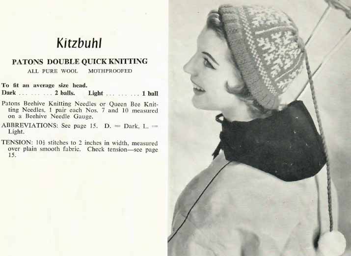 Patons 524 - Ladies and girls hats - kitzbuhl