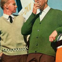 Patons 766 - Knits for men of action - front cover