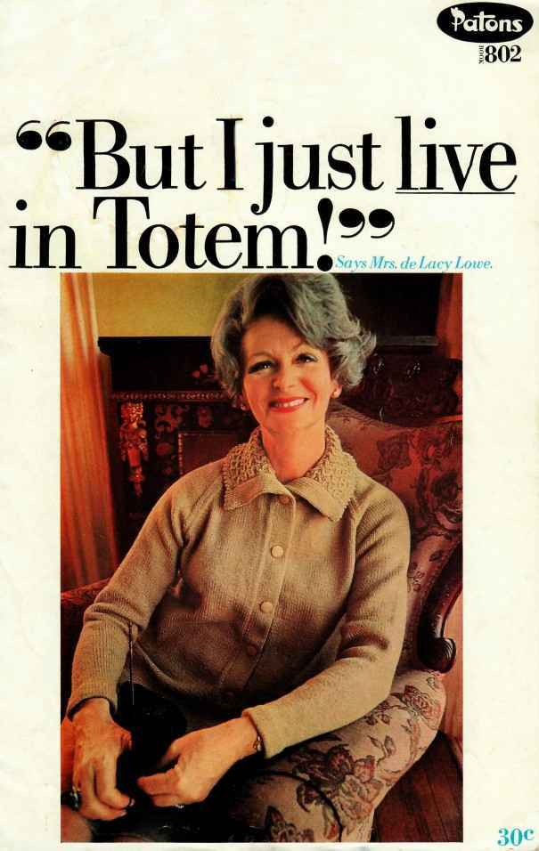 Patons 802 - But I just live in Totem - front cover