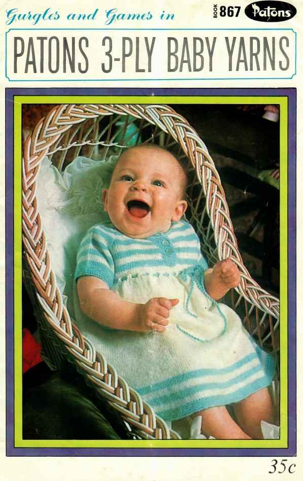 Patons 867 - Gurgles and Games in 3 ply baby yarns - front cover.pdf