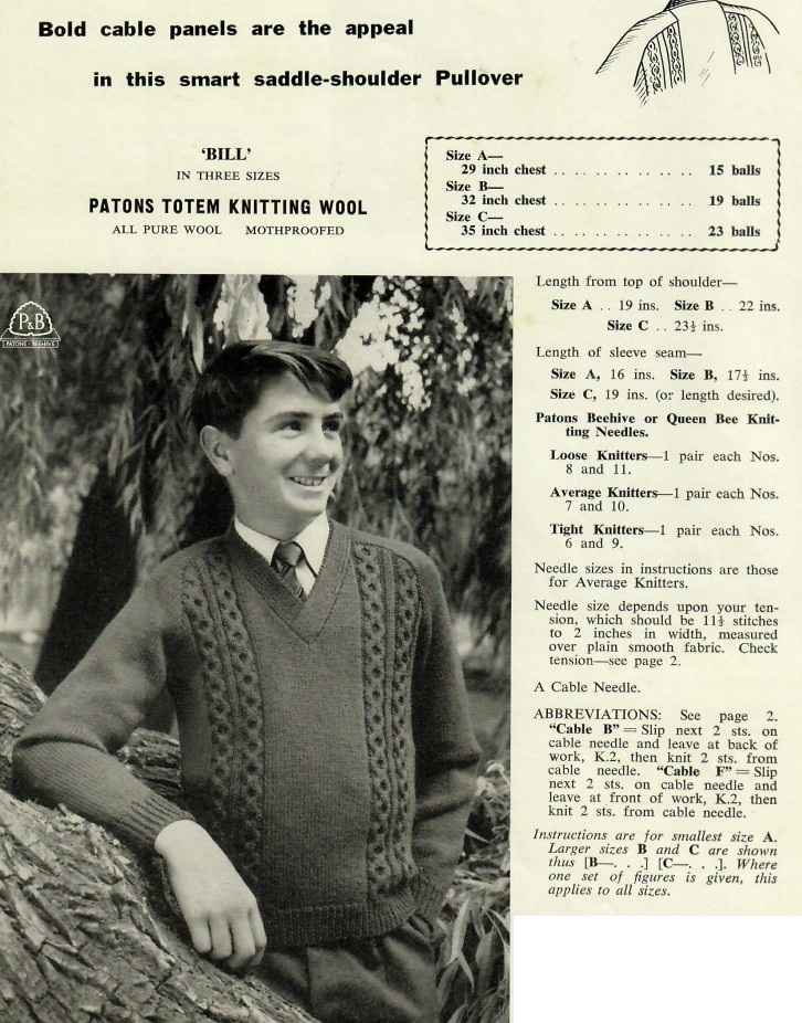 Patons KB 642 - pullover - bill