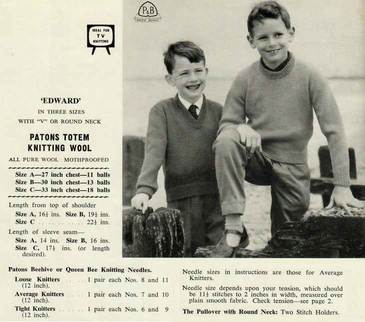 Patons KB 642 - pullovers - edward