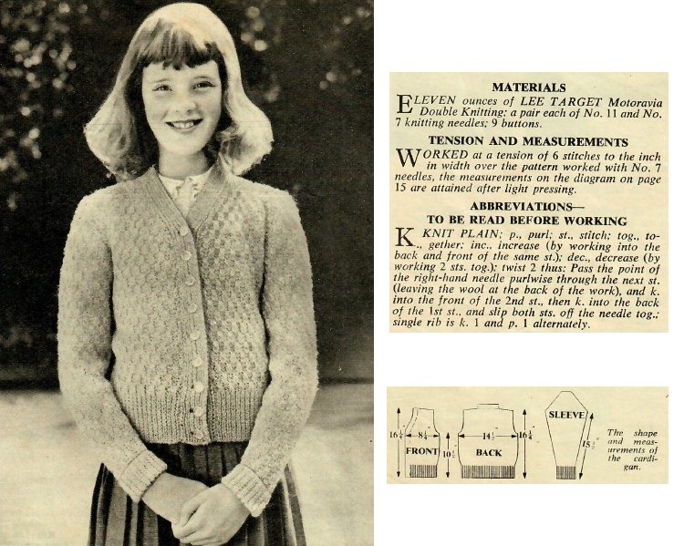 WW FK in Thick Wool - if she is eight or nine