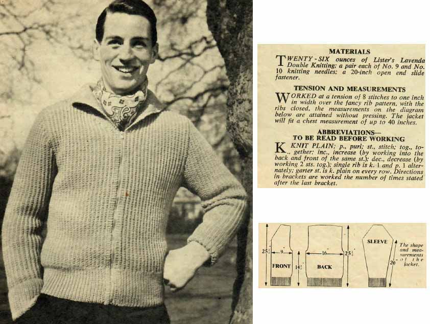 WW FK in Thick Wool - quickly made in double knitting
