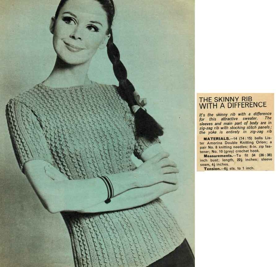 Womans Own - Top Fashion KB - the skinny rib with a difference
