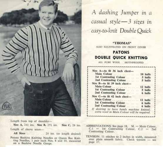 Patons 554 Booklet - Thomas