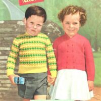 Patons 514 for girls and boys 3 to 6 years - front cover