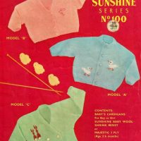 Sirdar Sunshine Series 100 - 3 babys cardigans - front cover.pdf